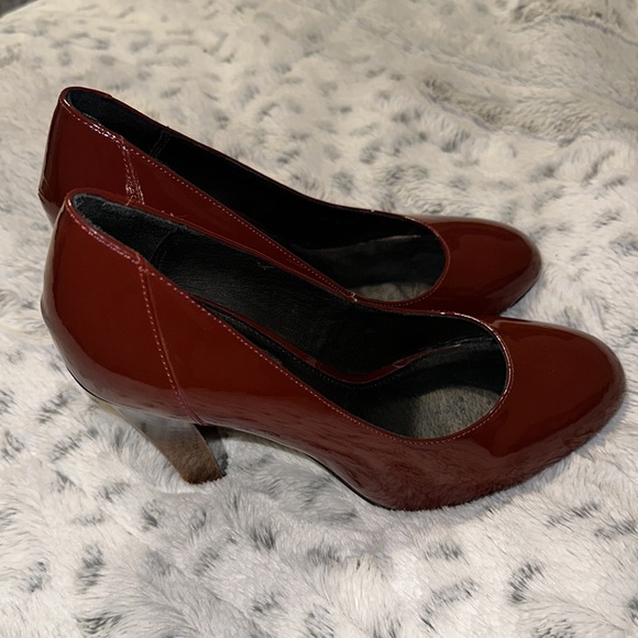 For all mankind burgundy red heels - Picture 5 of 5